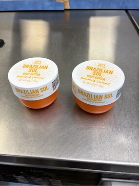Brazilian Sol Pistachio & Caramel Body Butter — Orange